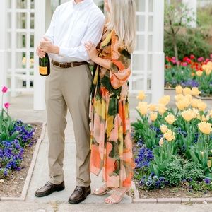 Hutch floral print wrap dress